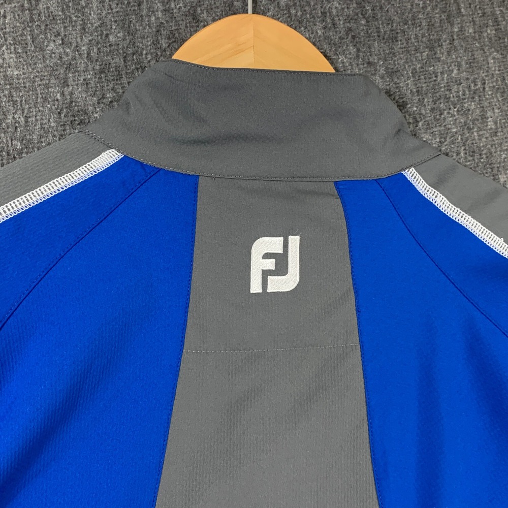 Footjoy Jacket Mens Medium Performance Golf Tech Gray - Picture 8 of 14
